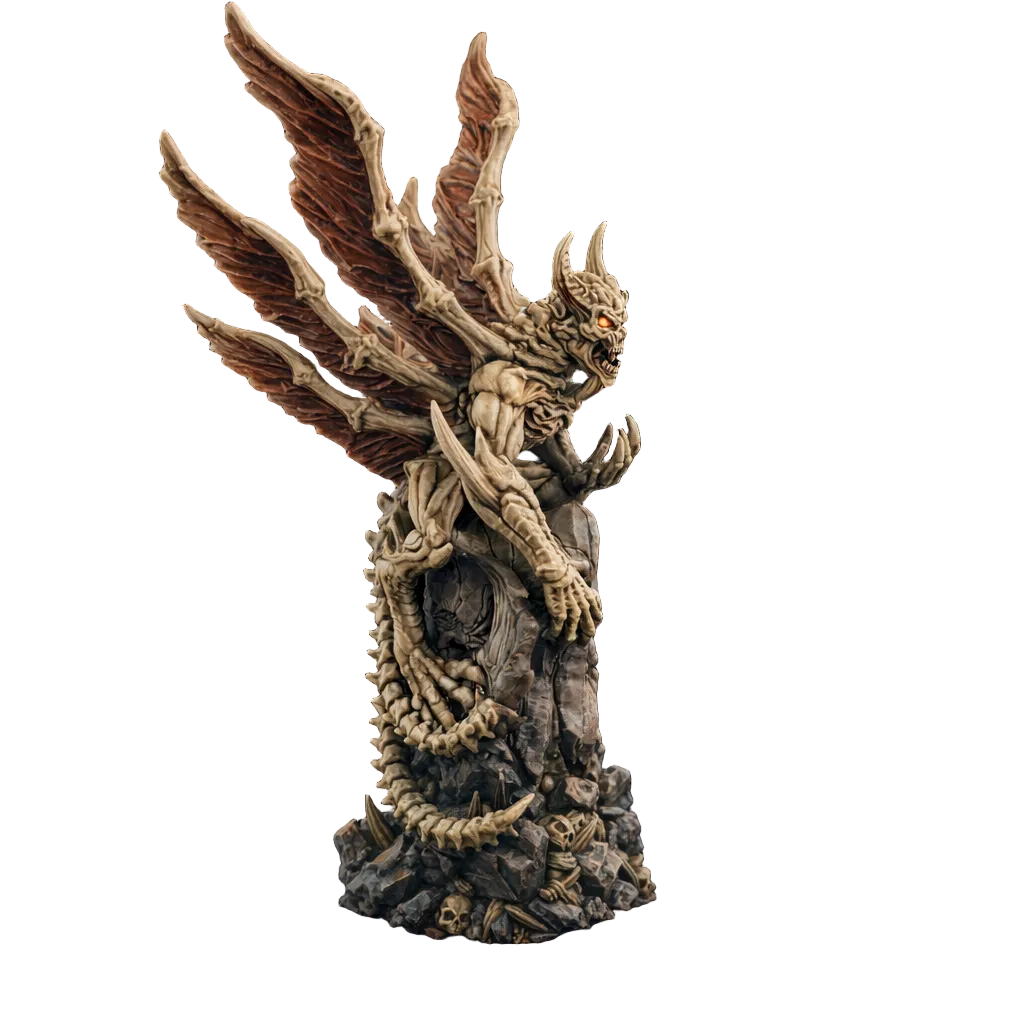 Painted Bone Devil miniature