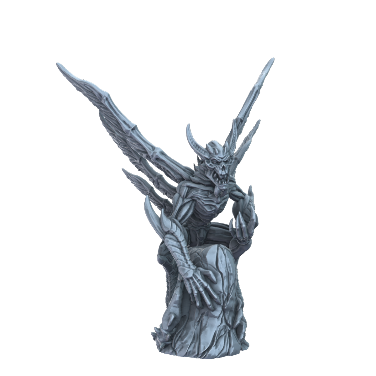 3D printed Bone Devil front view