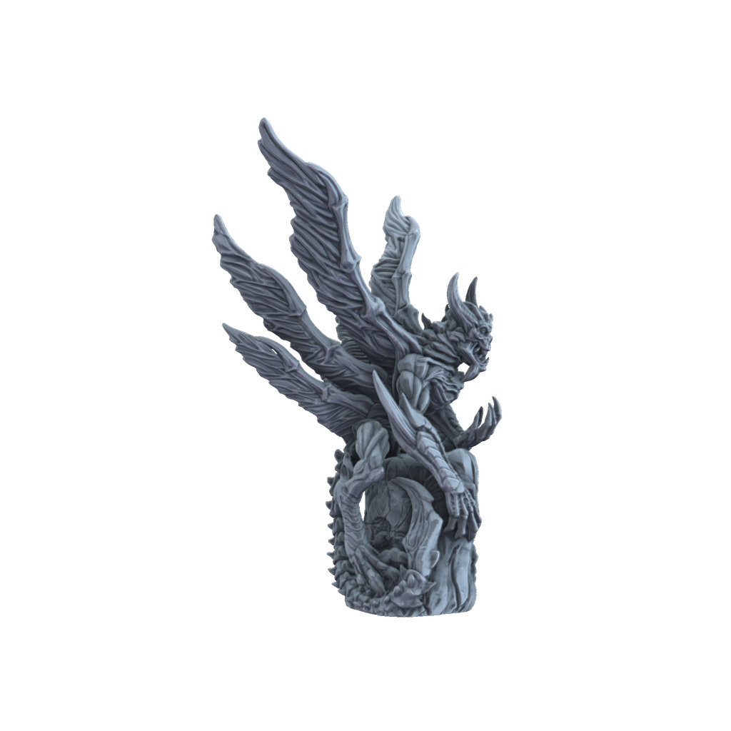 3D printed Bone Devil side view