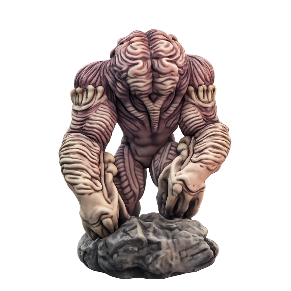 Painted Brain Golem miniature