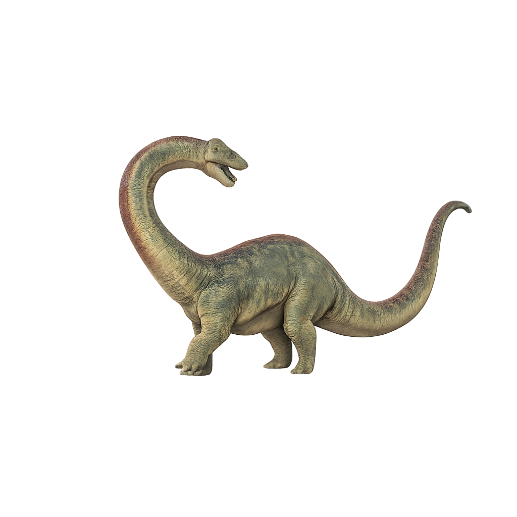 Painter Brontosaurus miniature