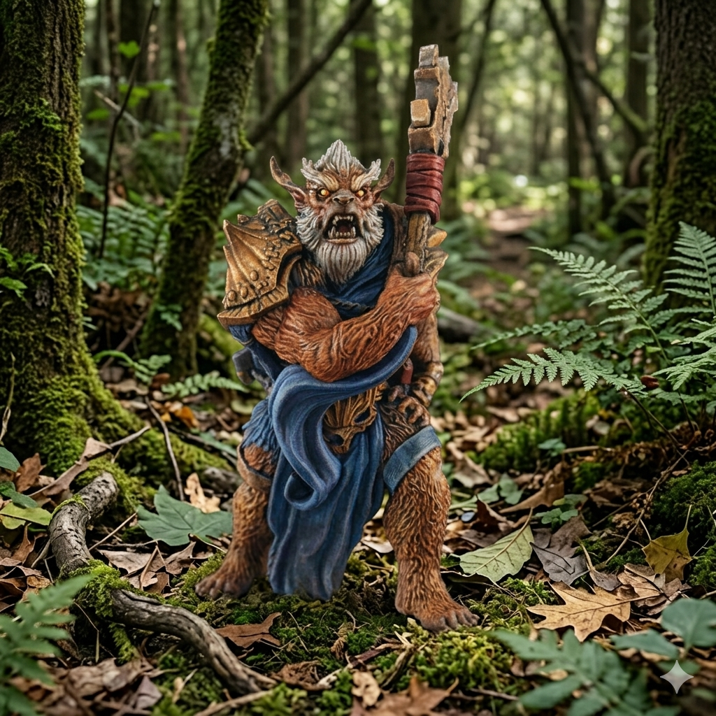 Bugbear in a forest
