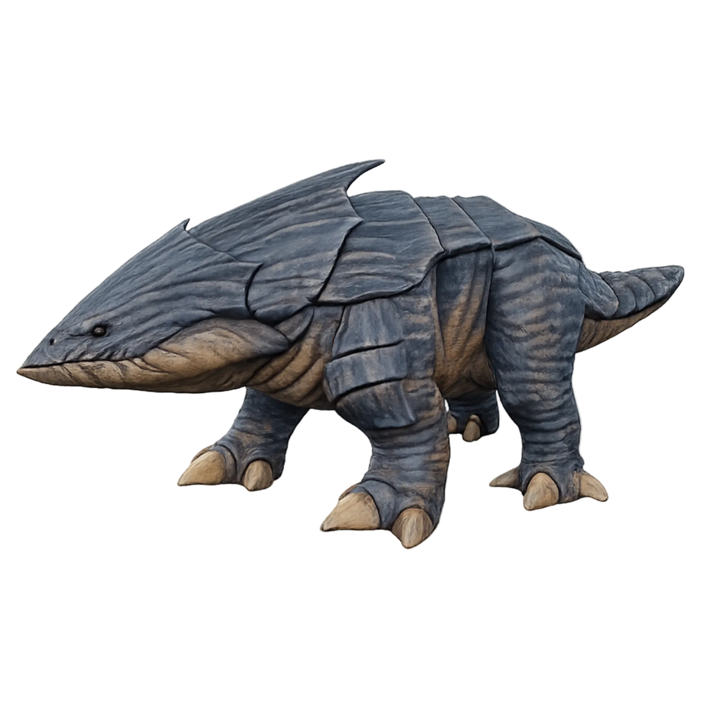 Painted Bulette miniature
