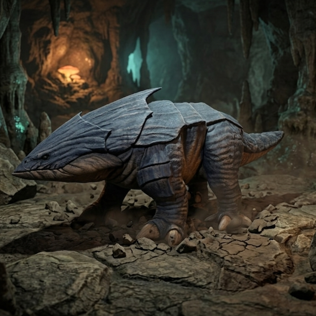 Bulette in a cave setting