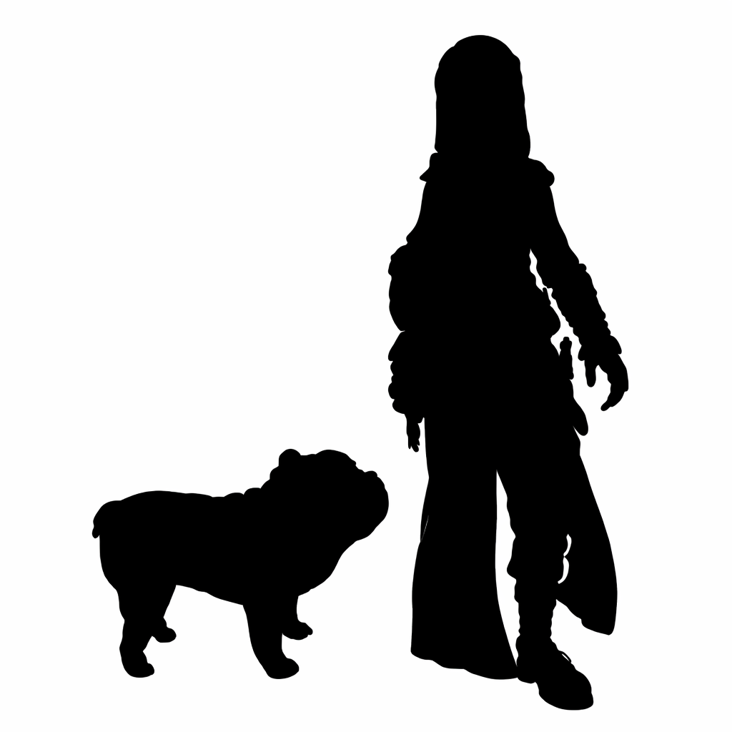 Bulldog scale comparison to 28mm human miniature