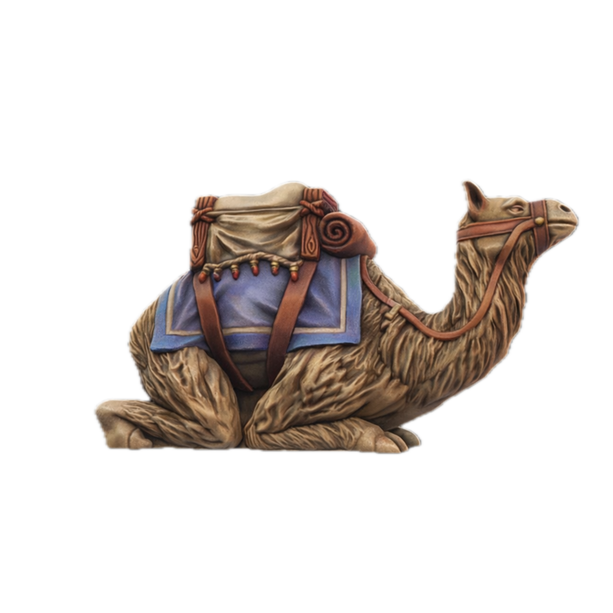 Camel Saddled Laying – 28mm Miniature Pack