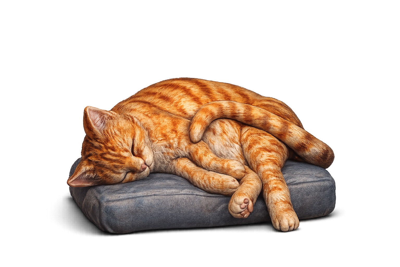 Cat on Cushion - 28mm Miniature
