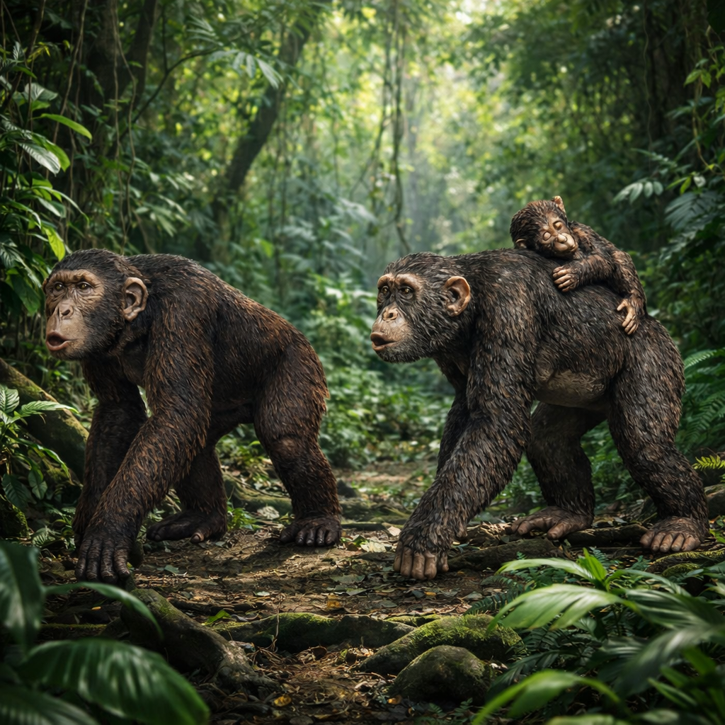 Chimpanzee Encounter Pack - 28mm Miniatures