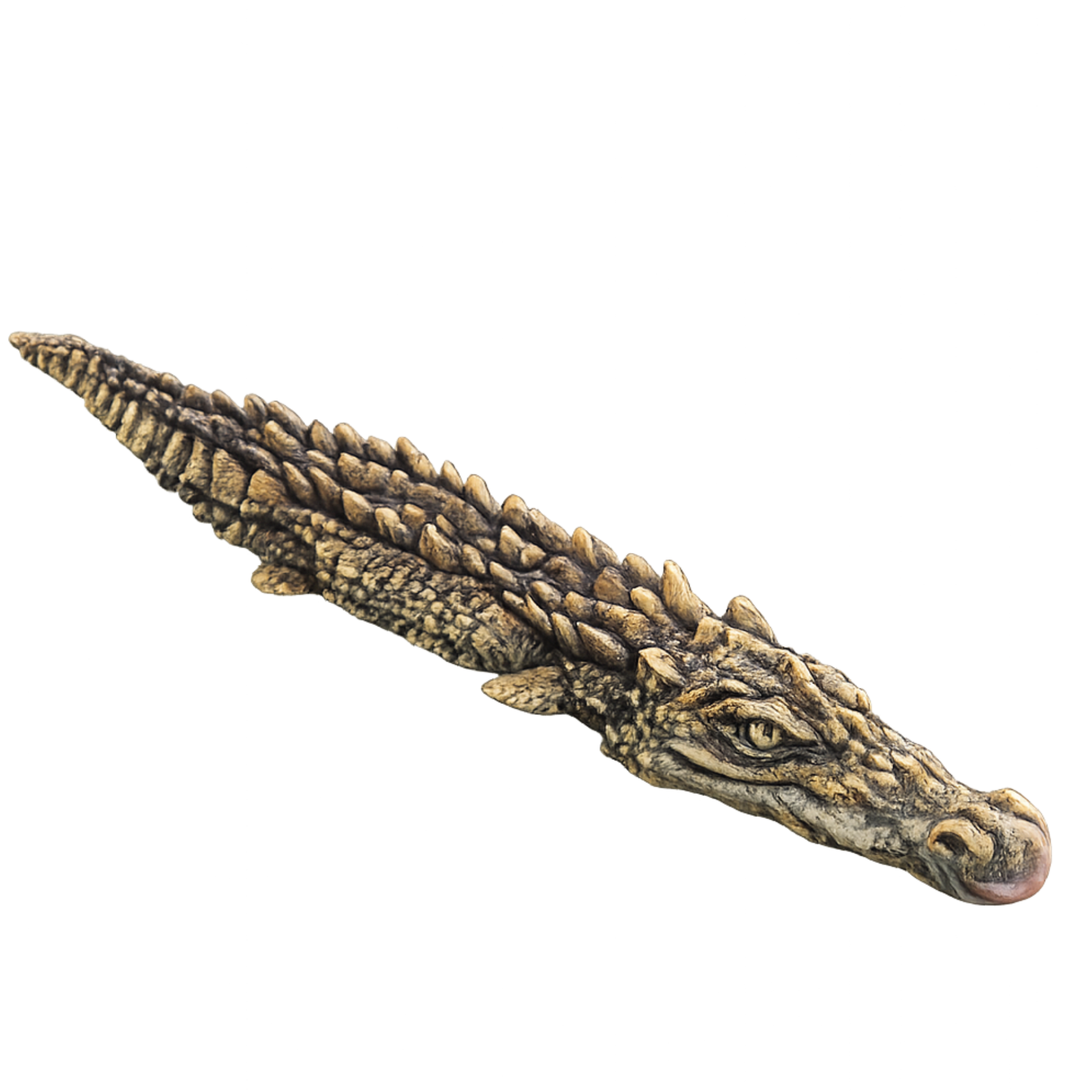 Painted Crocodile Floating miniature