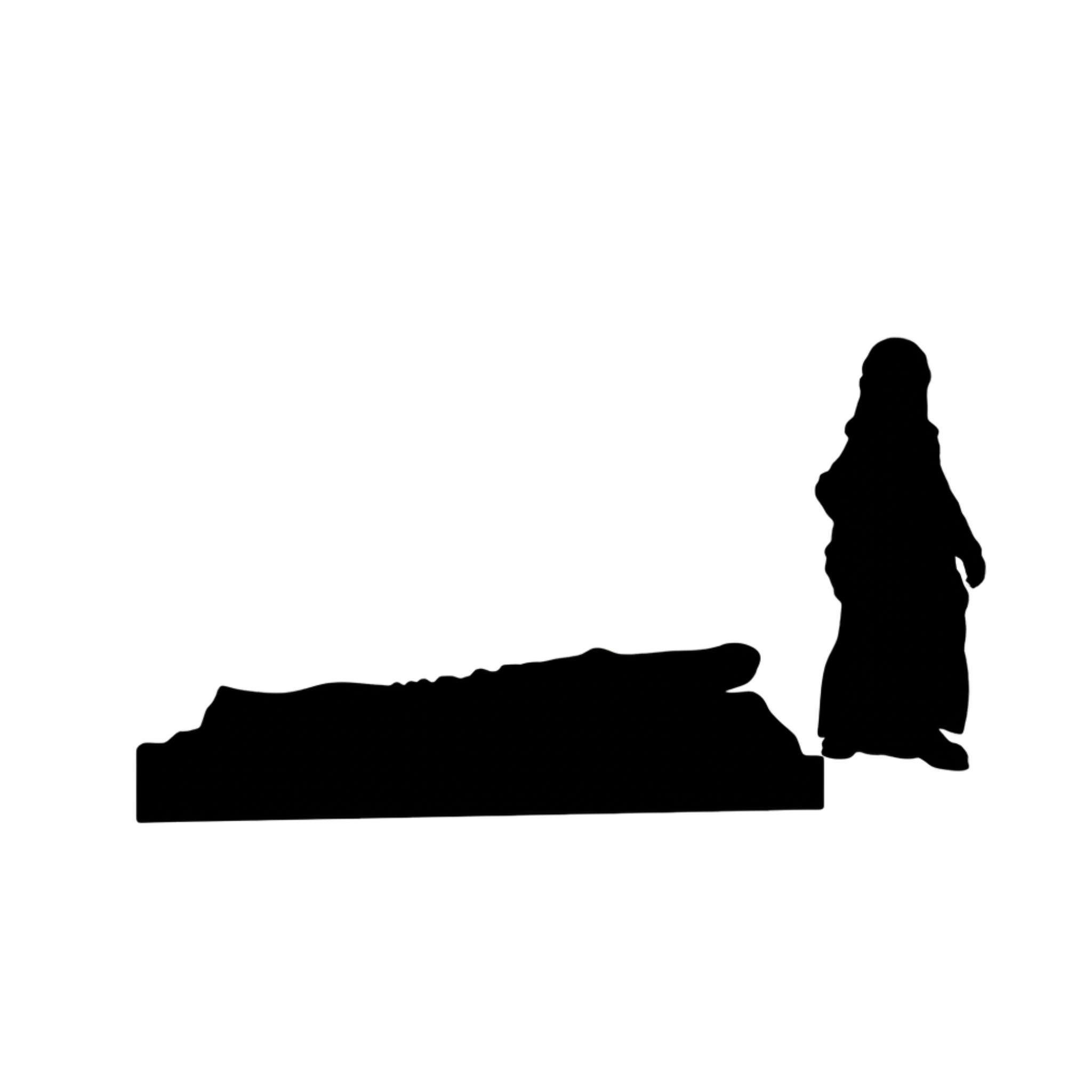 Crocodile Head out of water scale comparison to 28mm human miniature