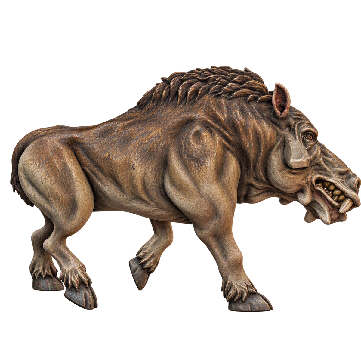 Daeodon walking – 28mm Miniature