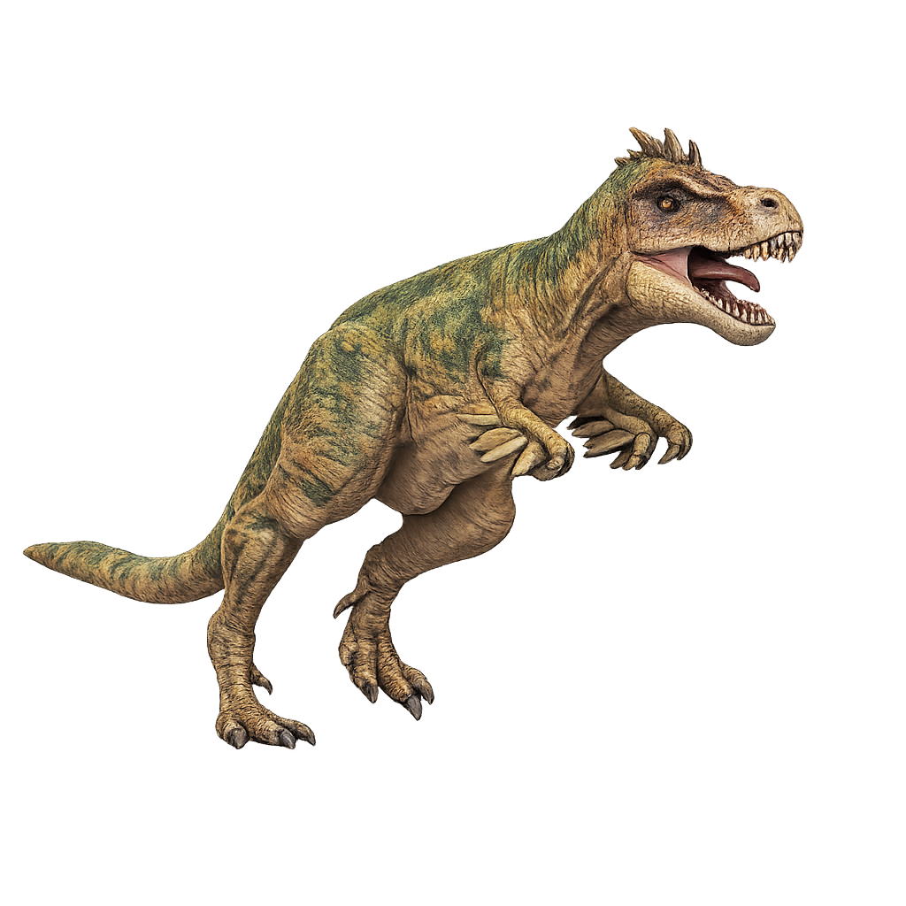 Painted Daspletosaurus 3D printed dinosaur miniature