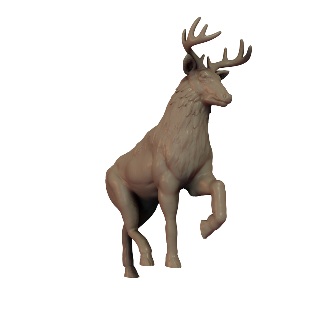 Deer Pose 3