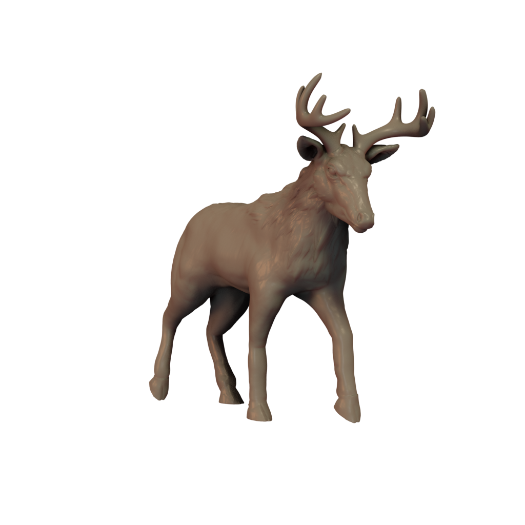Deer Pose 4