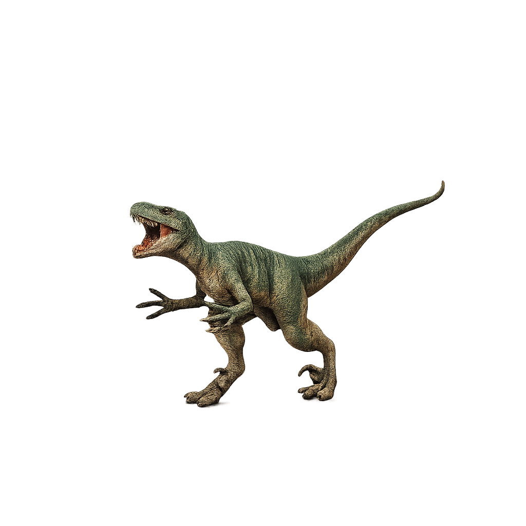 Painted Deinonychus miniature
