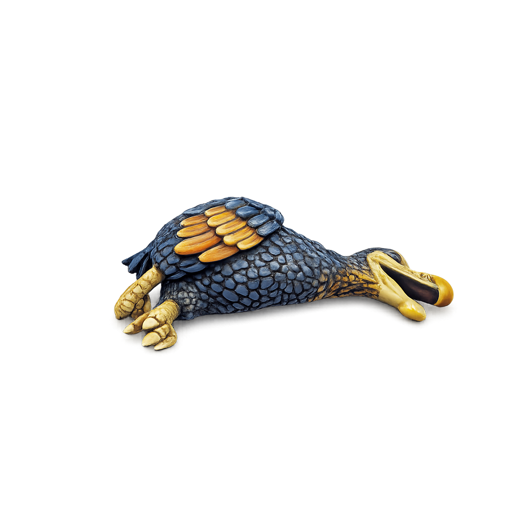 Painted Dodo Dead miniature