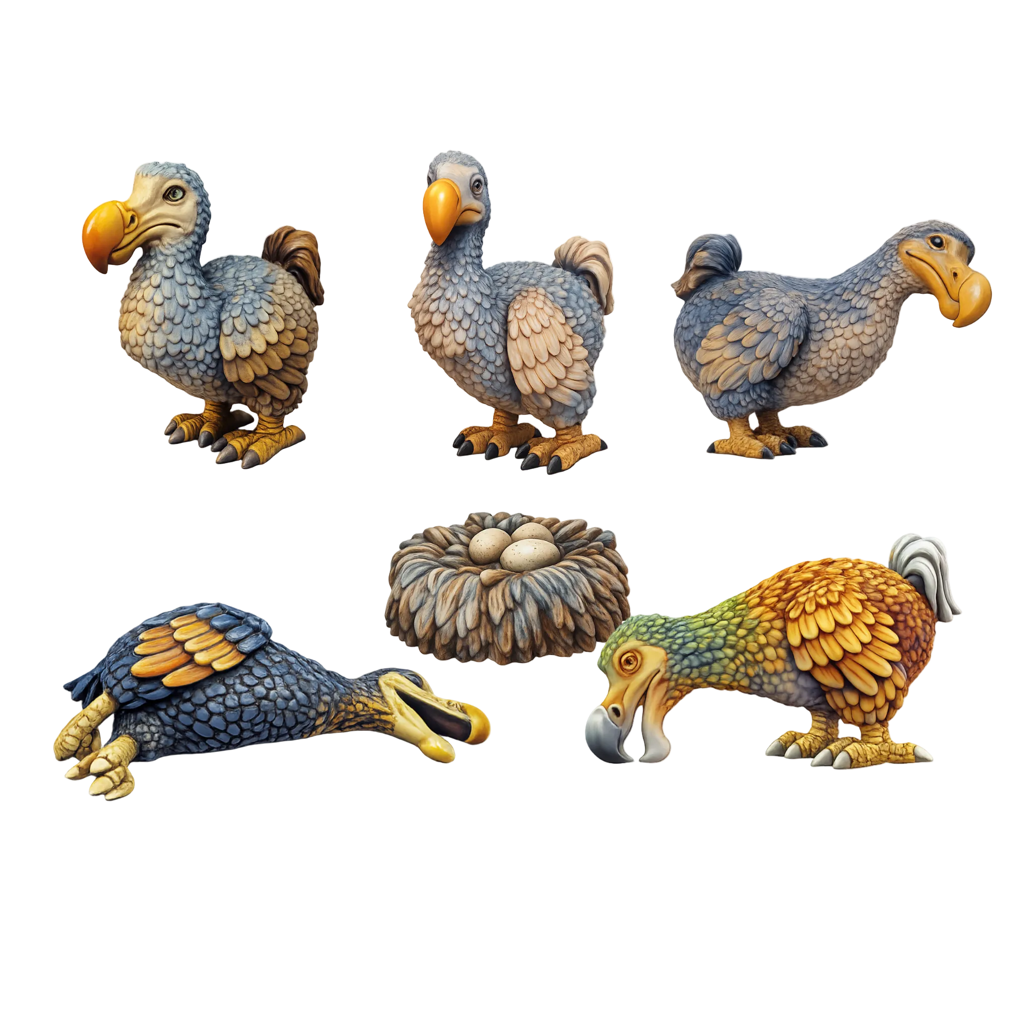 Painted Dodo Encounter Pack miniatures