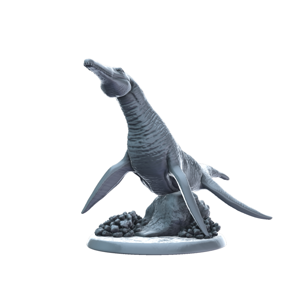3D printed Dolicharhynchops miniature front view