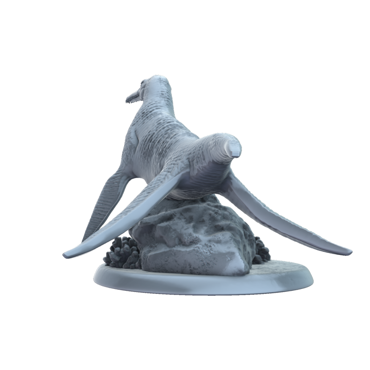 3D printed Dolicharhynchops miniature rear view