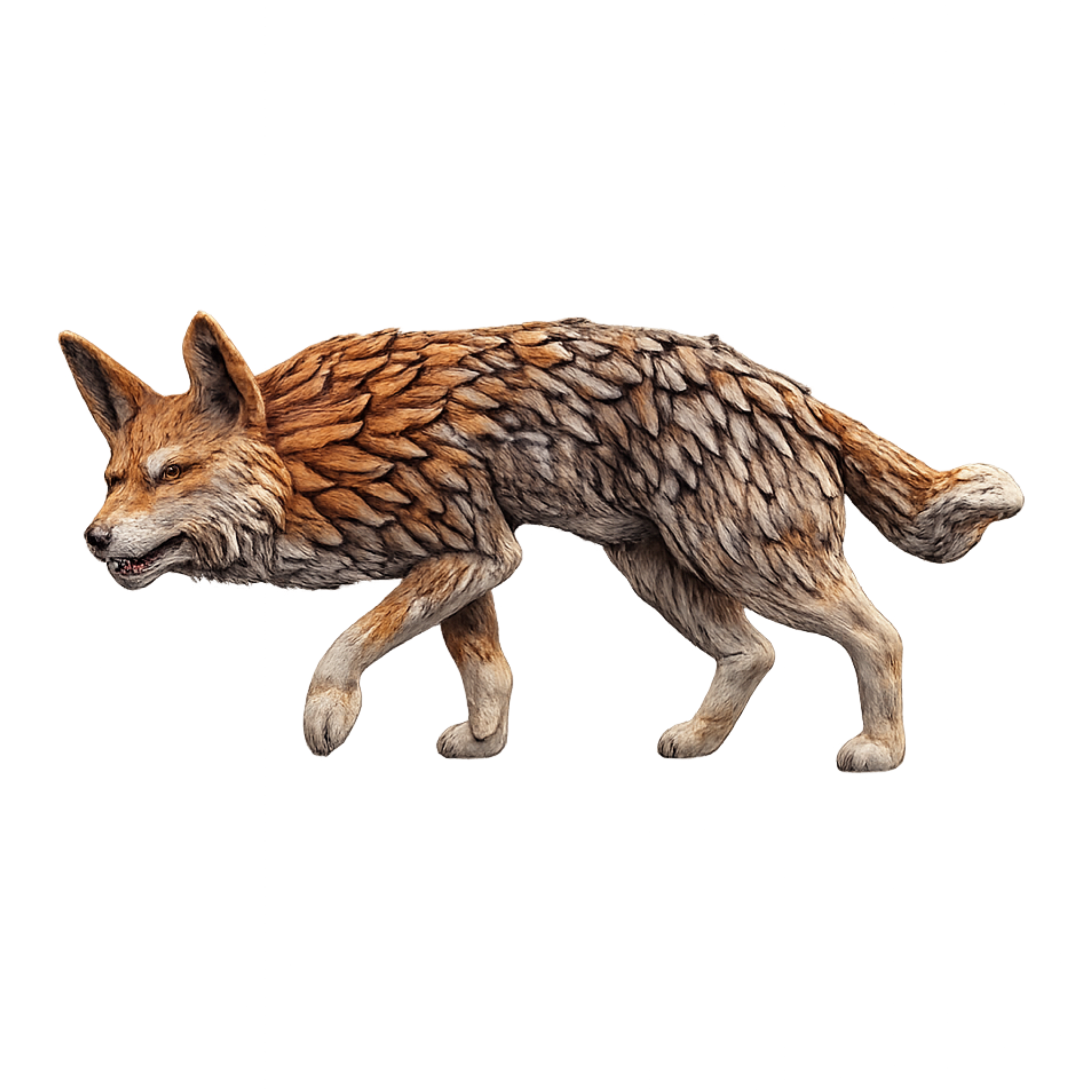Painted Fox miniature