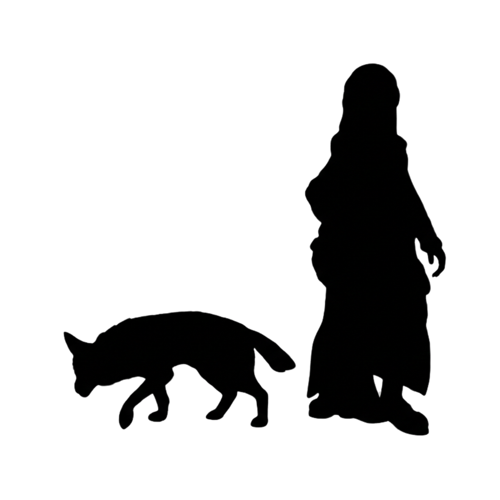 Fox scale comparison to 28mm human miniature