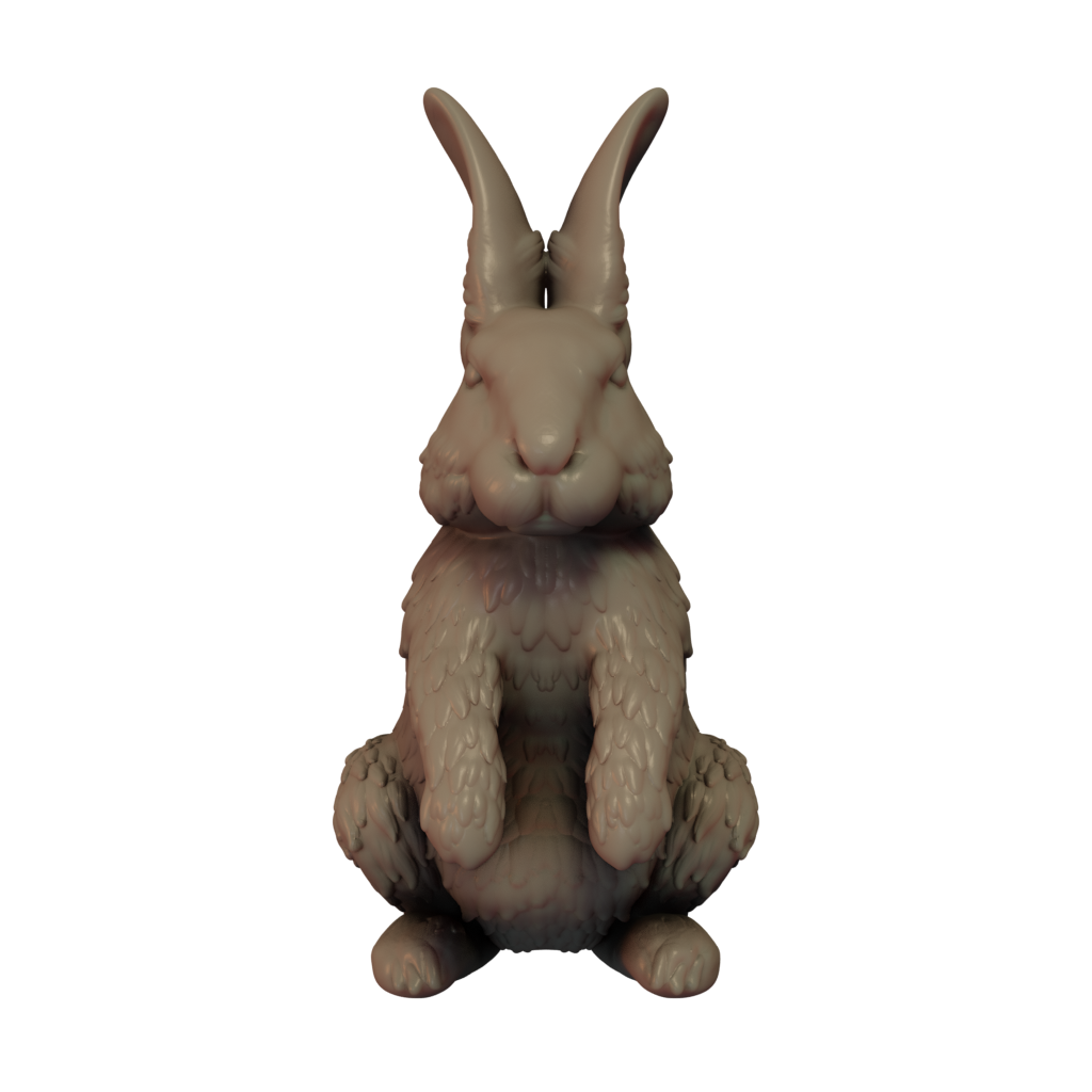 Giant Rabbit Pose 1