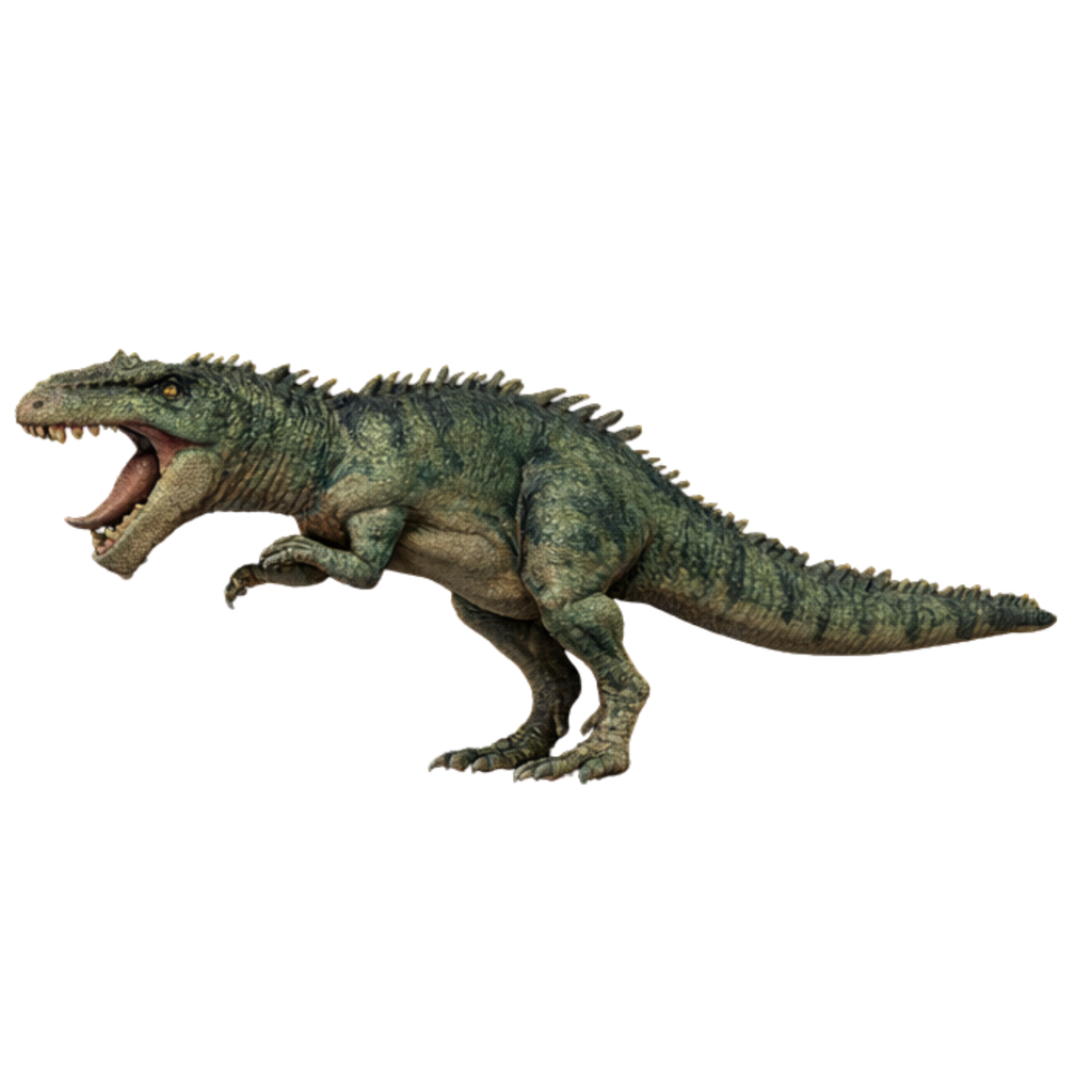Painted Giganotosaurus miniature