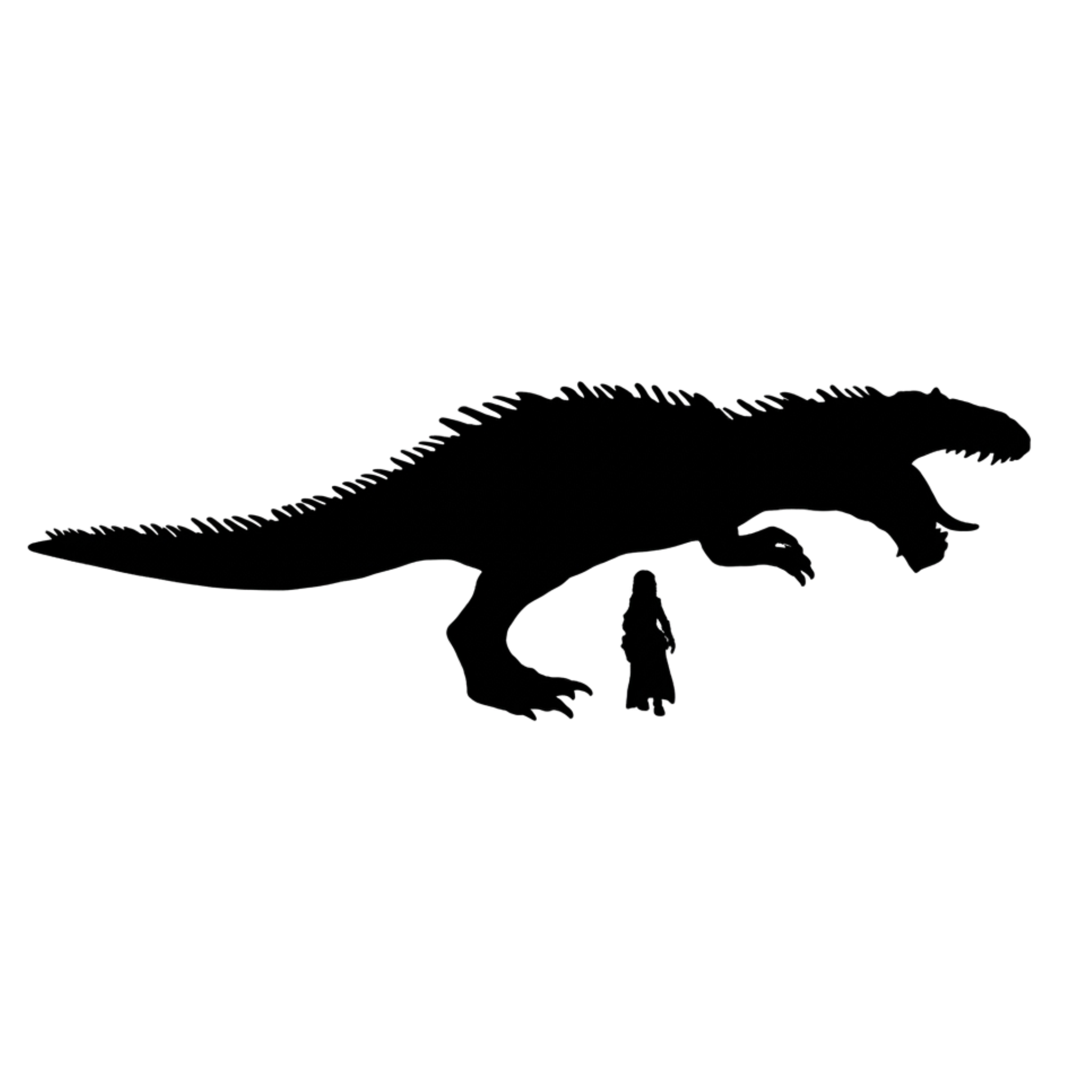 Giganotosaurus scale comparison to 28mm human miniature