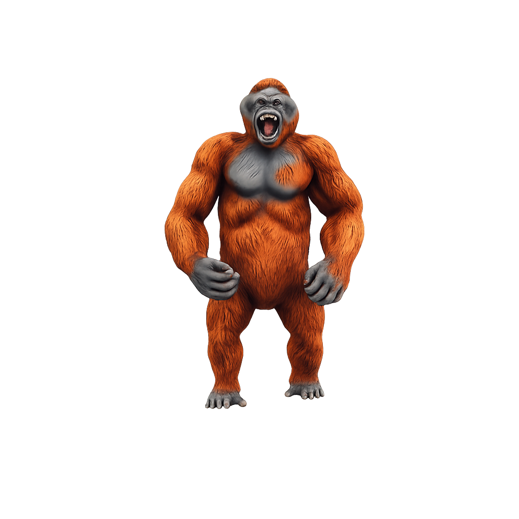 Gigantopithecus Standing - 28mm Miniature
