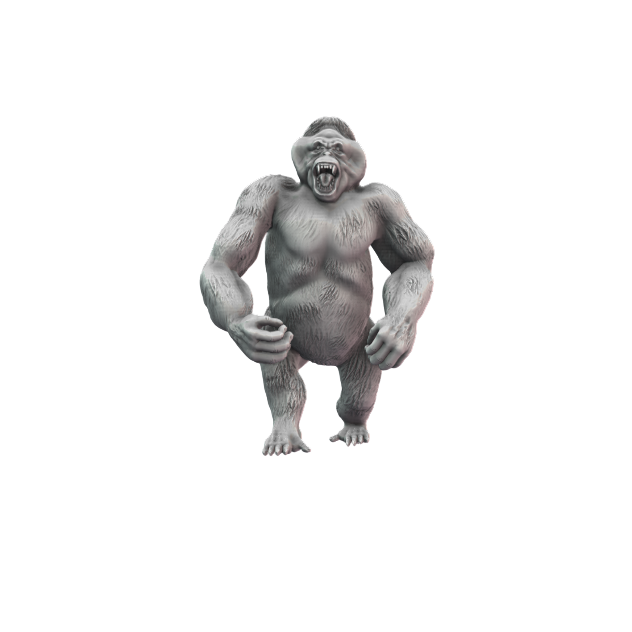 Gigantopithecus Standing - 28mm Miniature