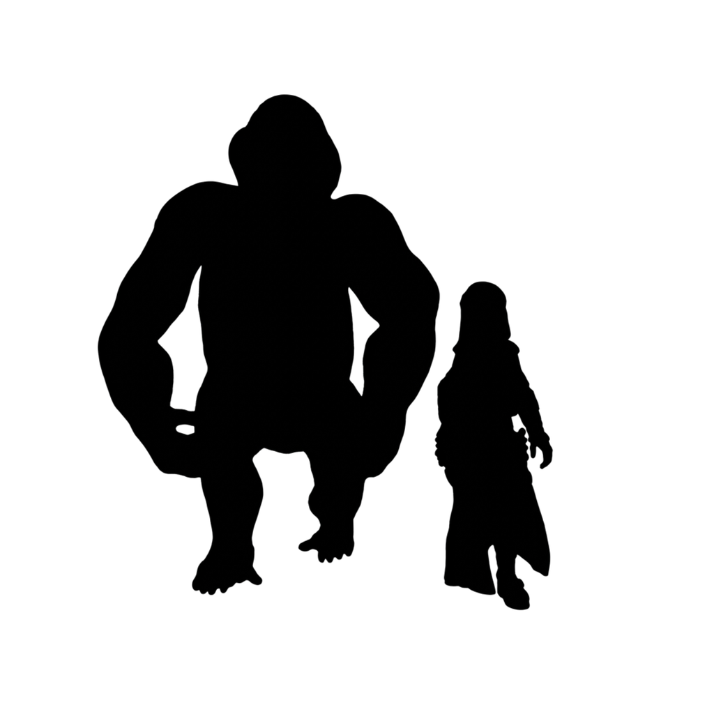 Gigantopithecus Standing - 28mm Miniature