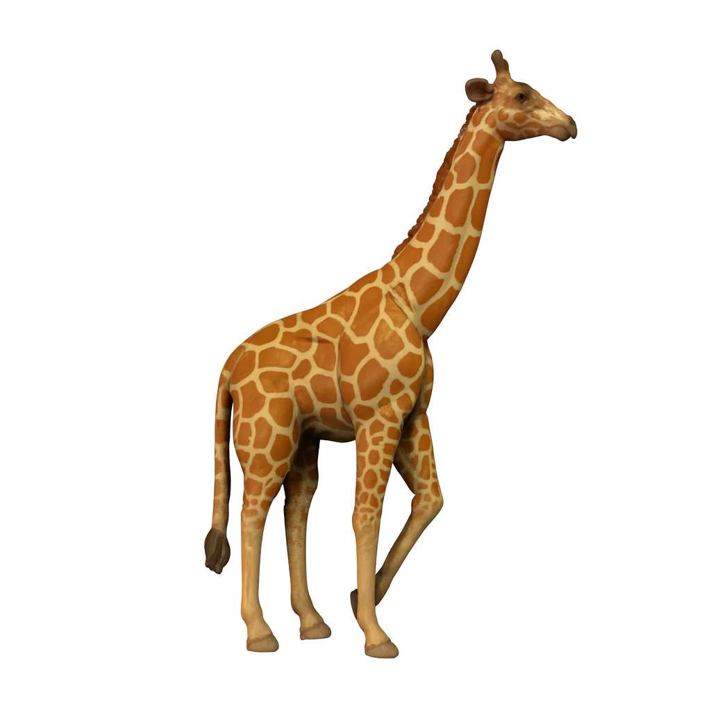 Painted Giraffe miniature