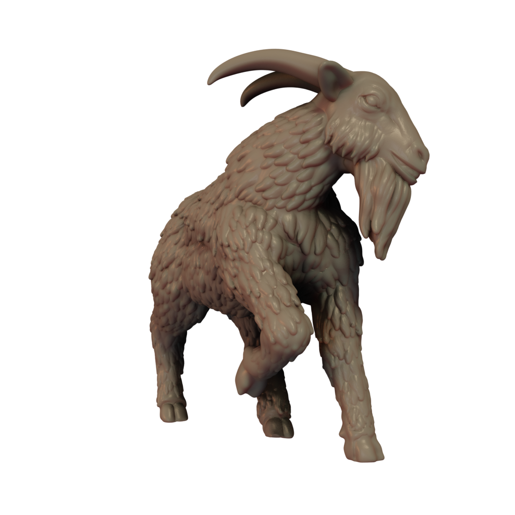 Goat Pose 1