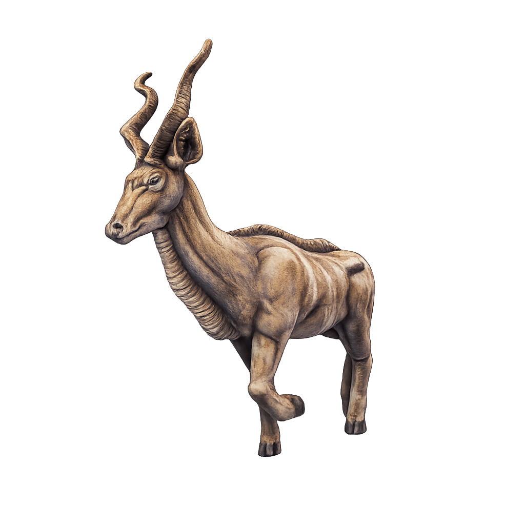 Painted Kudu miniature