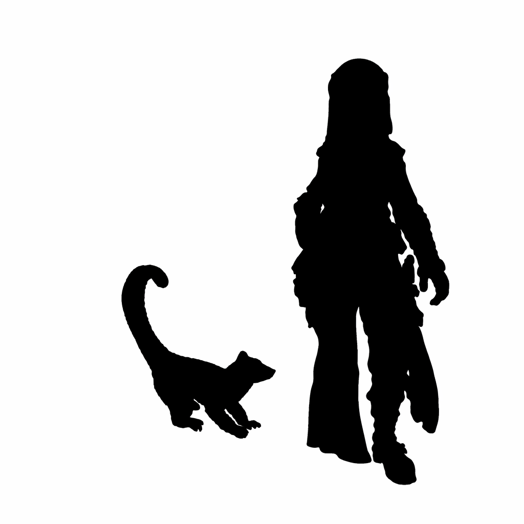 Lemur scale comparison to 28mm human miniature