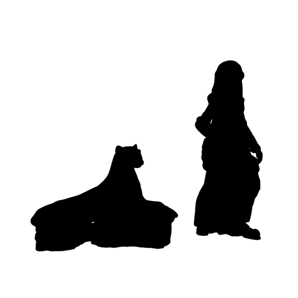 Leopard Laying scale comparison to 28mm human miniature