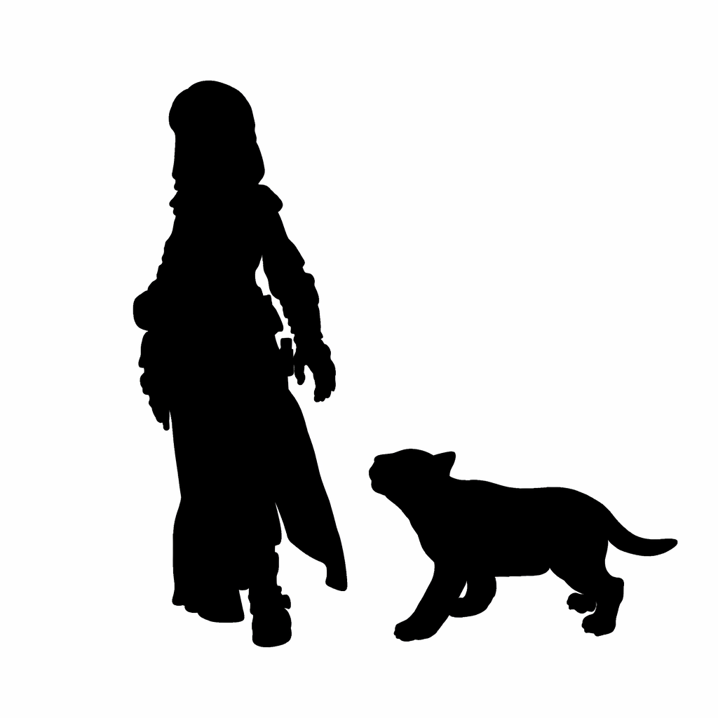 Lion Cub scale comparison to 28mm human miniature