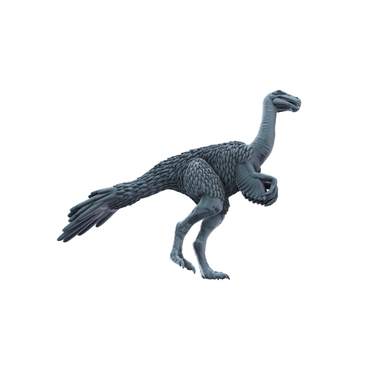 3D printed Nothronychus side view