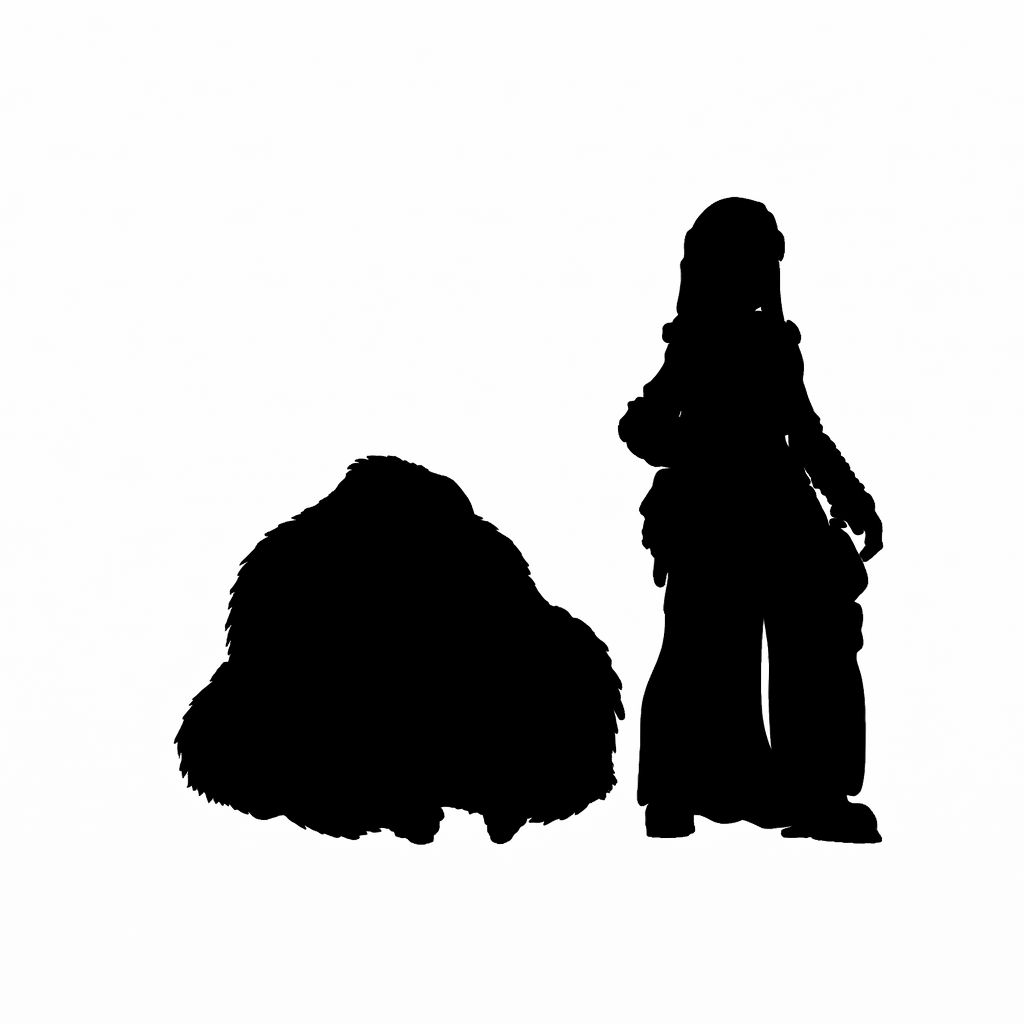 Orangutan scale comparison to 28mm human miniature
