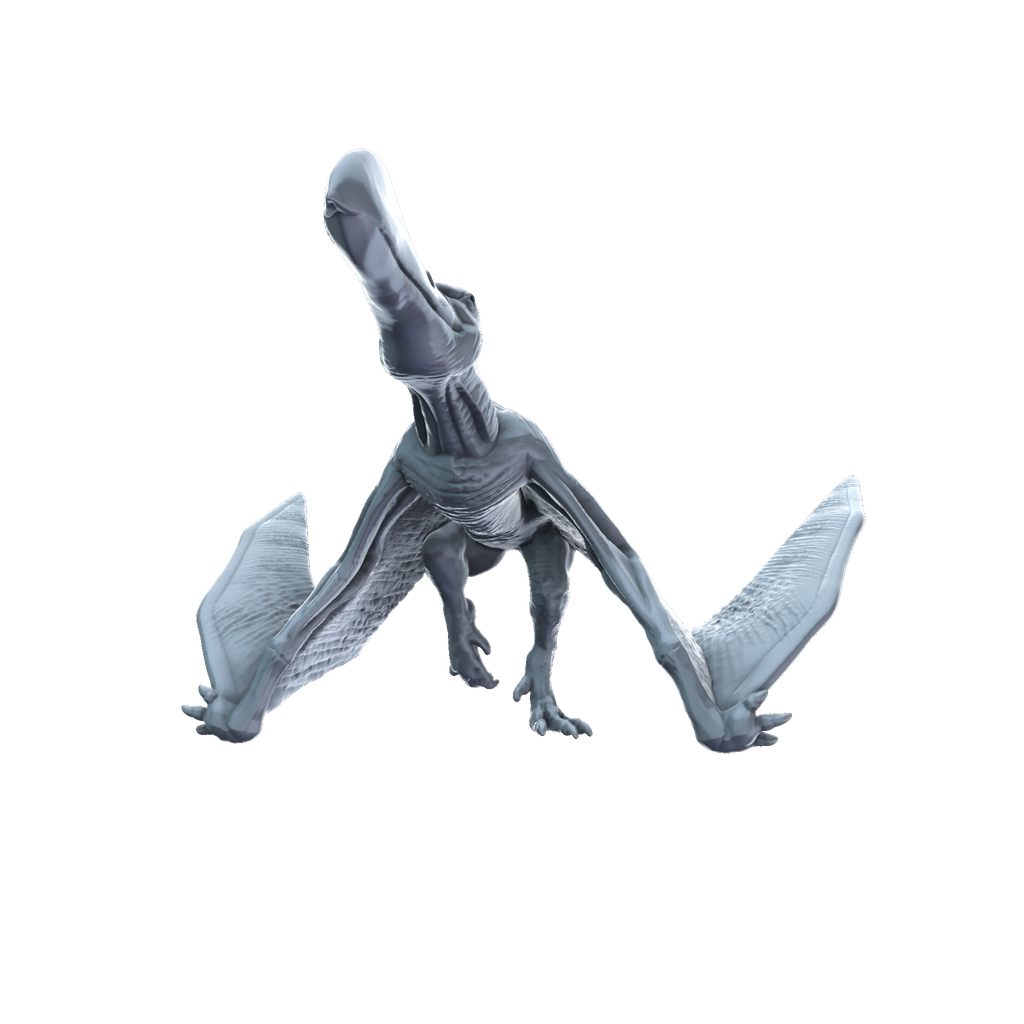 3D printed Ornithocheirus front view
