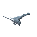 3D printed Ornithocheirus side view
