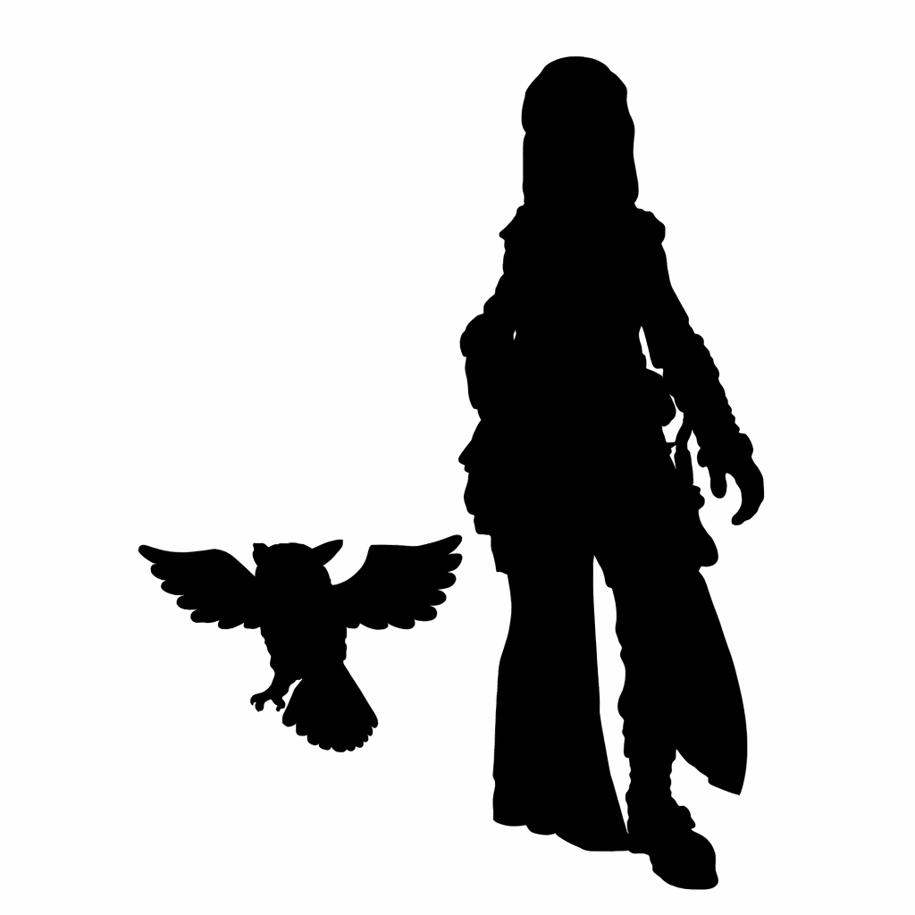 Owl scale comparison 28mm human miniature