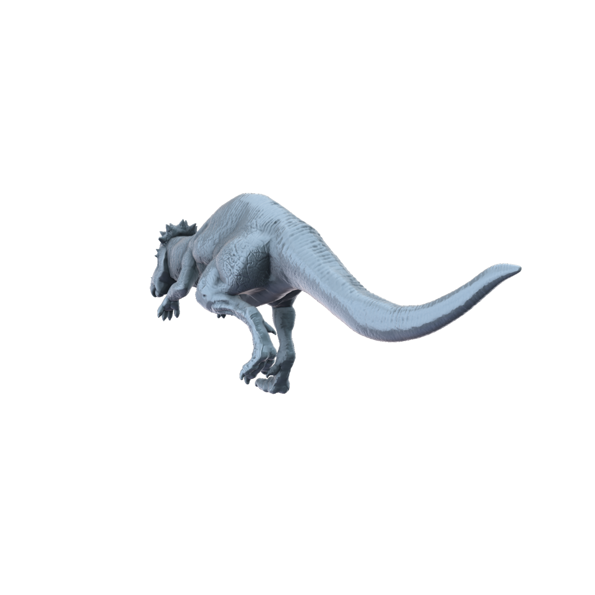 3D printed Pachycephalosaurus rear view