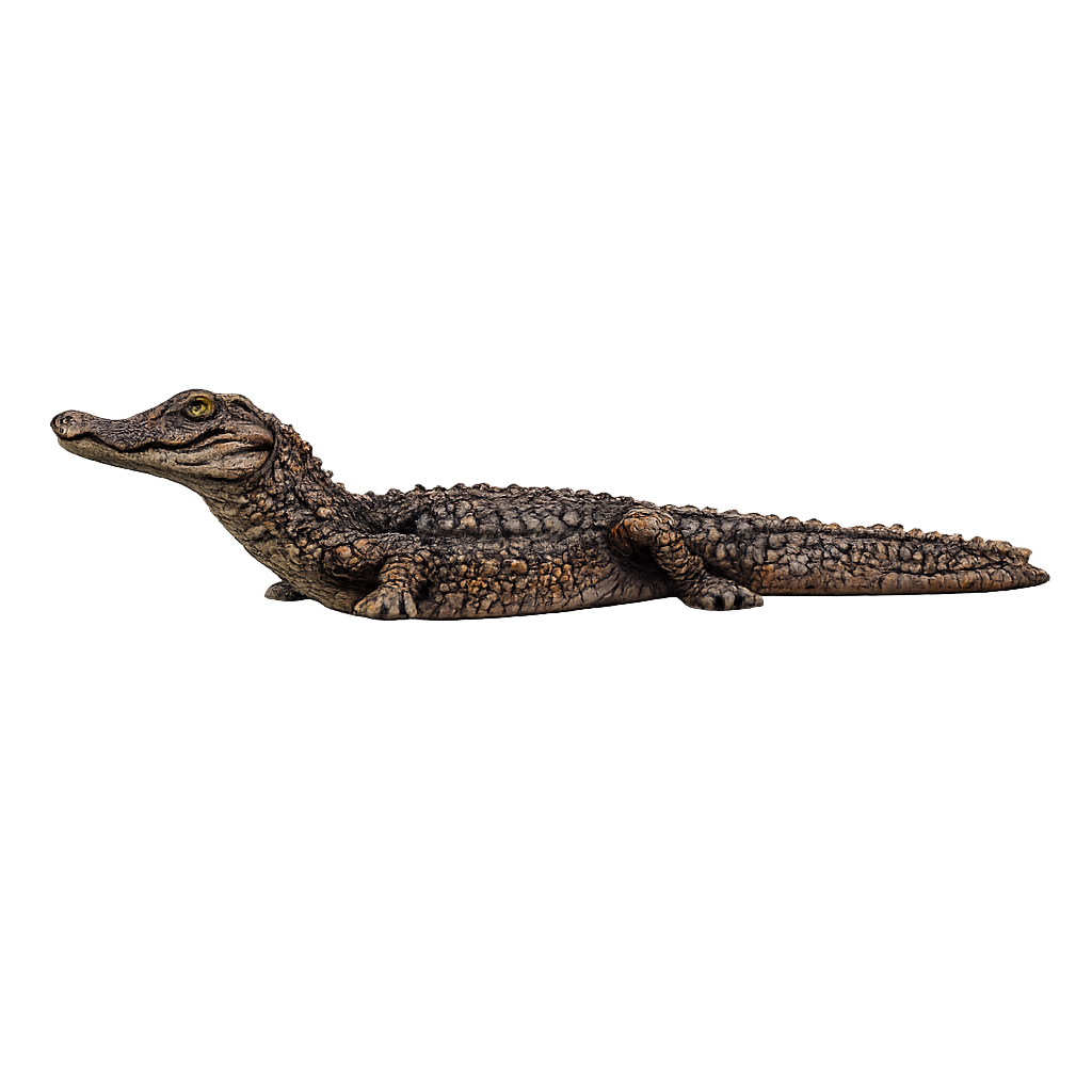 Painted Paleosuchus miniature
