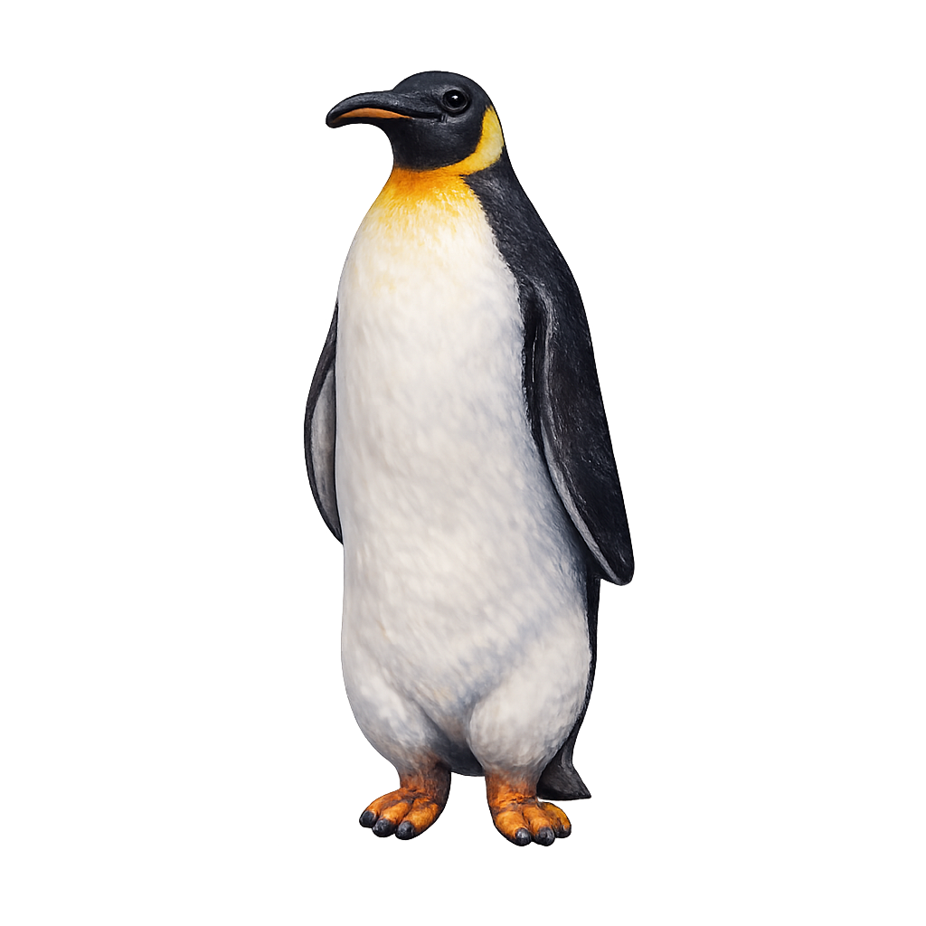 Painted Penguin miniature