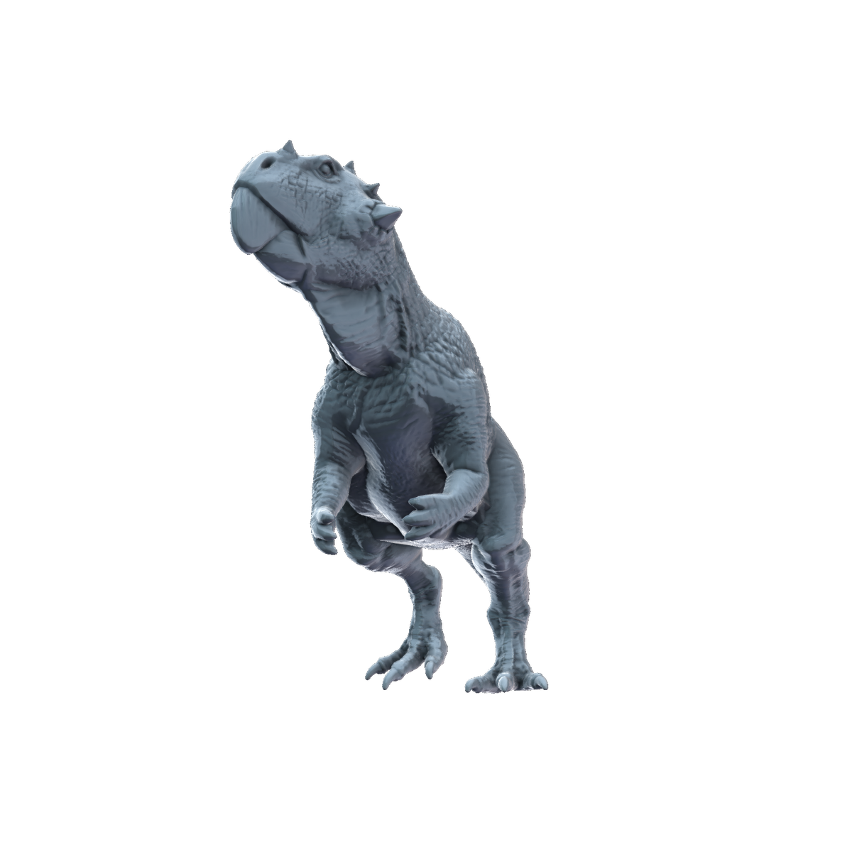 3d printed Psittacosaurus front view