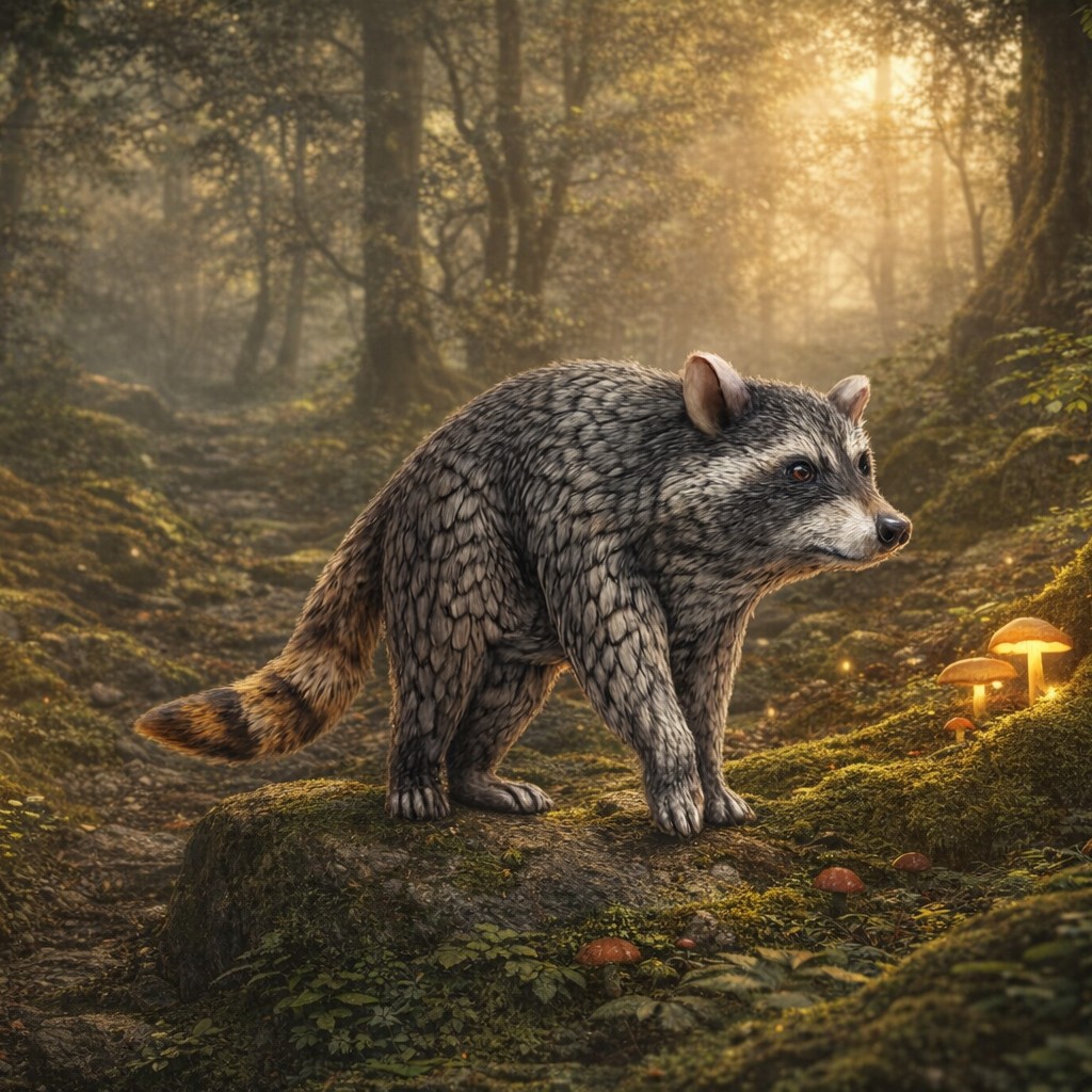 Raccoon - 28mm Miniature