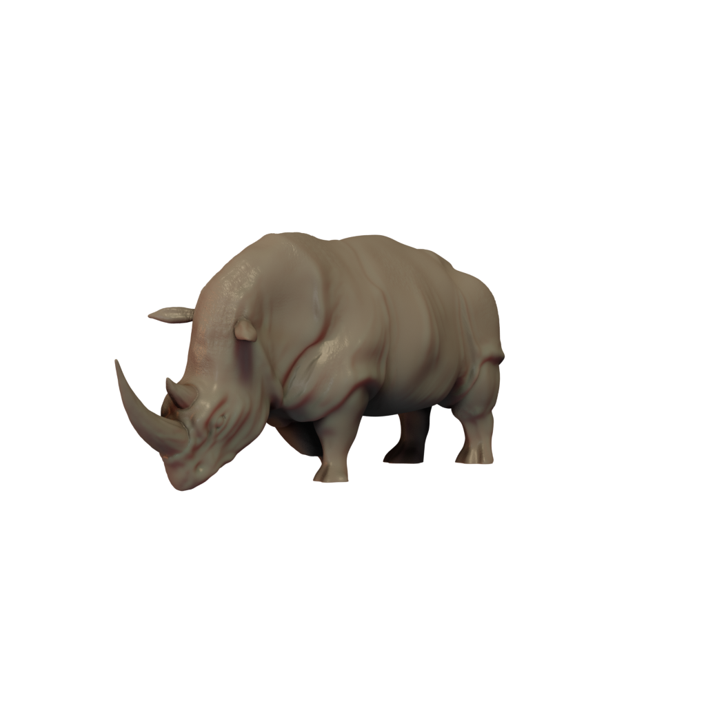 Rhinoceros Pose 4