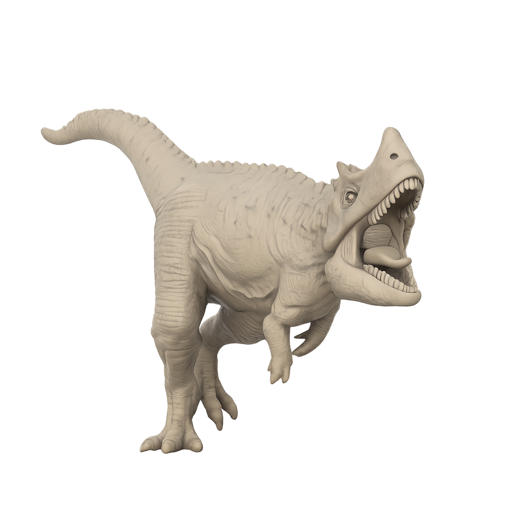 Saltriovenator 3D printed render front view