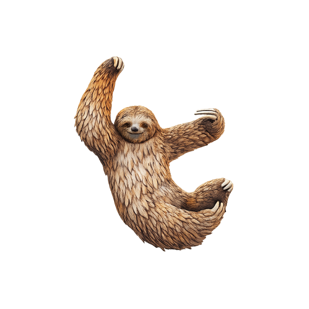 Painted Sloth miniature
